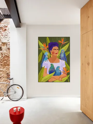 Frida And Birds