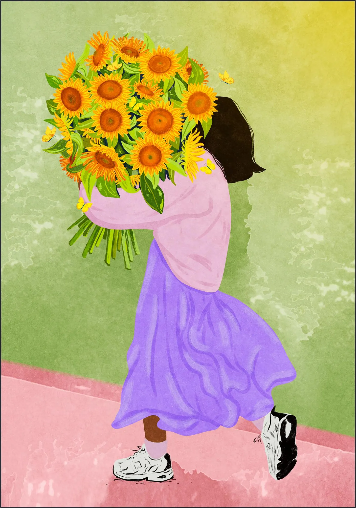 Never settle for less - Sunflowers