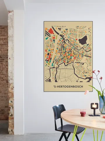 's-Hertogenbosch Mosaic Map