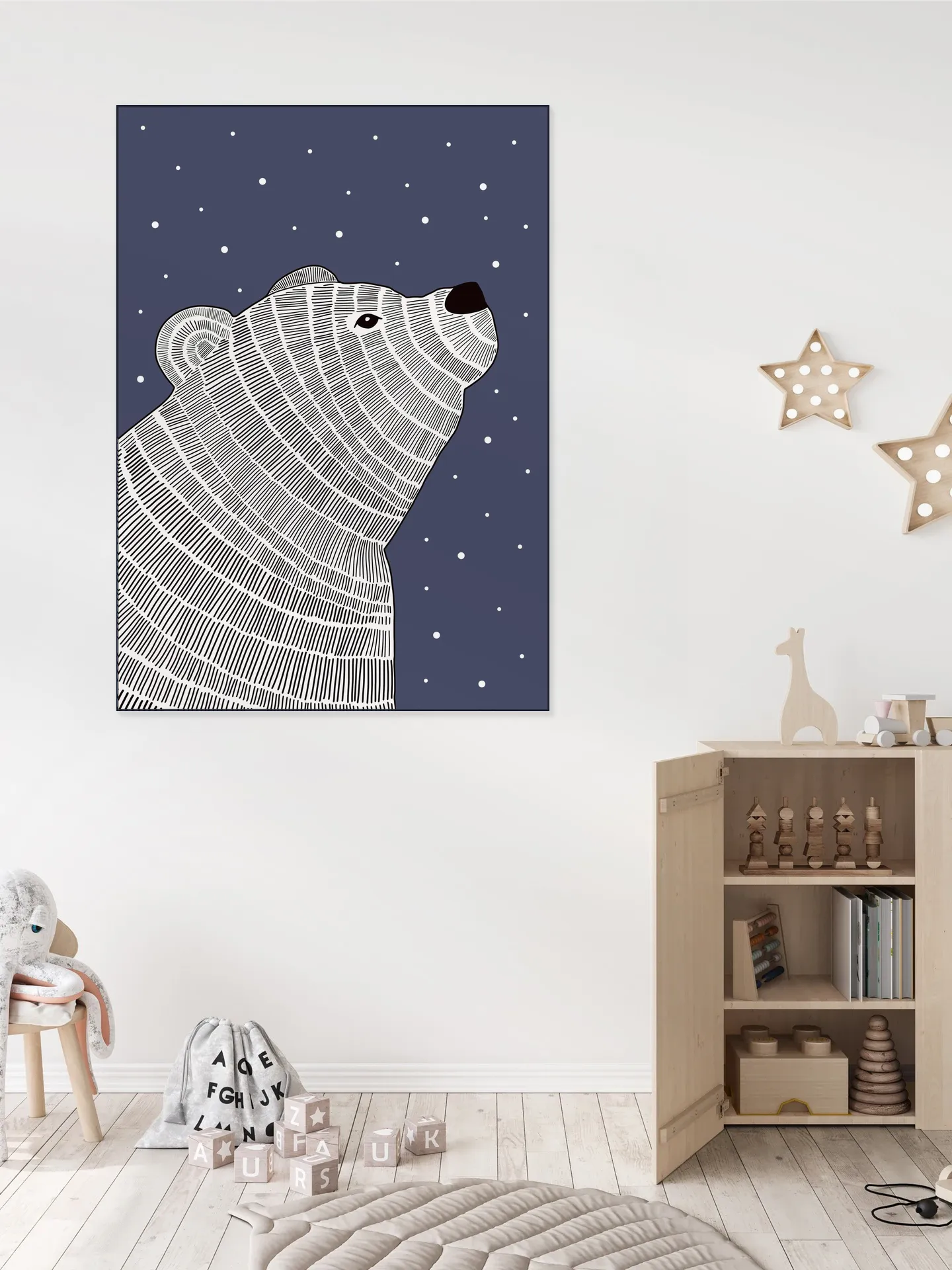 Bear and Stars