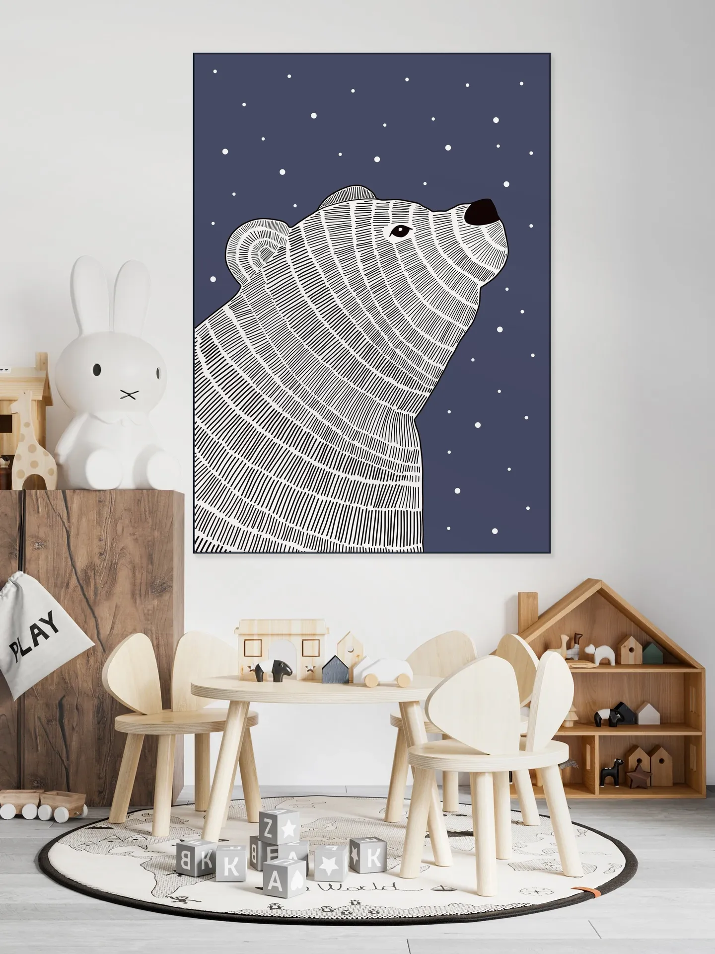 Bear and Stars