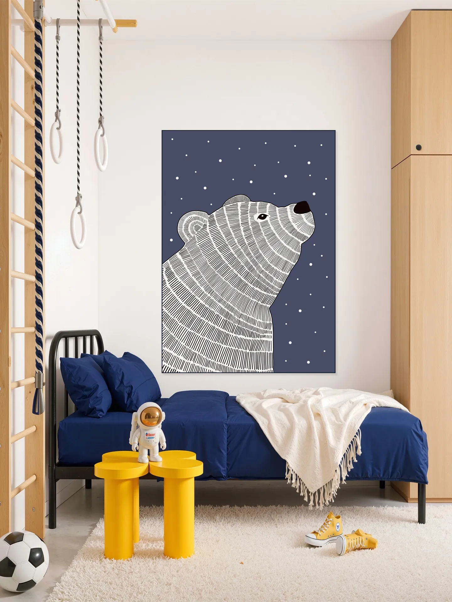 Bear and Stars