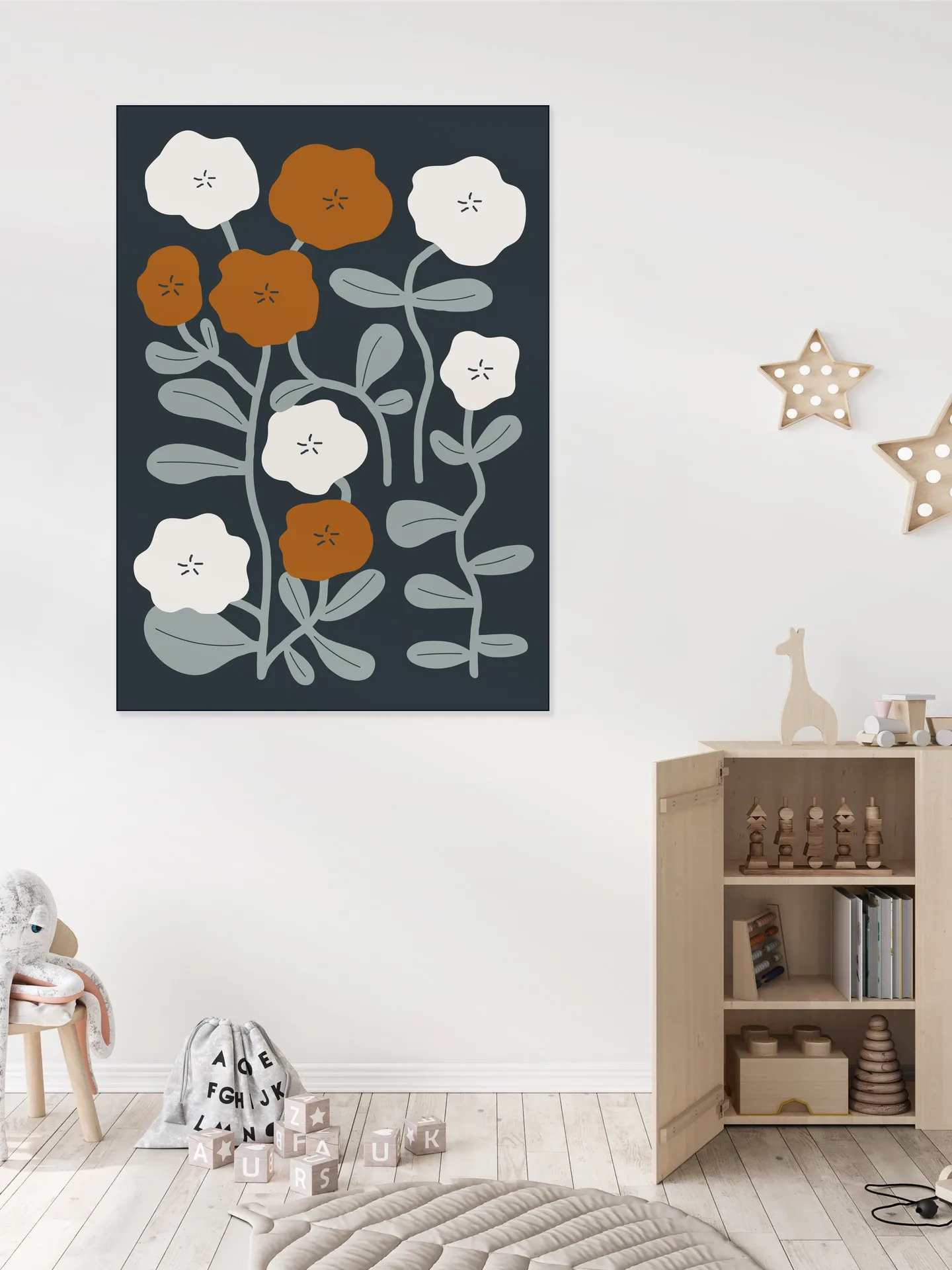 Happiness Blooms with Flowers
