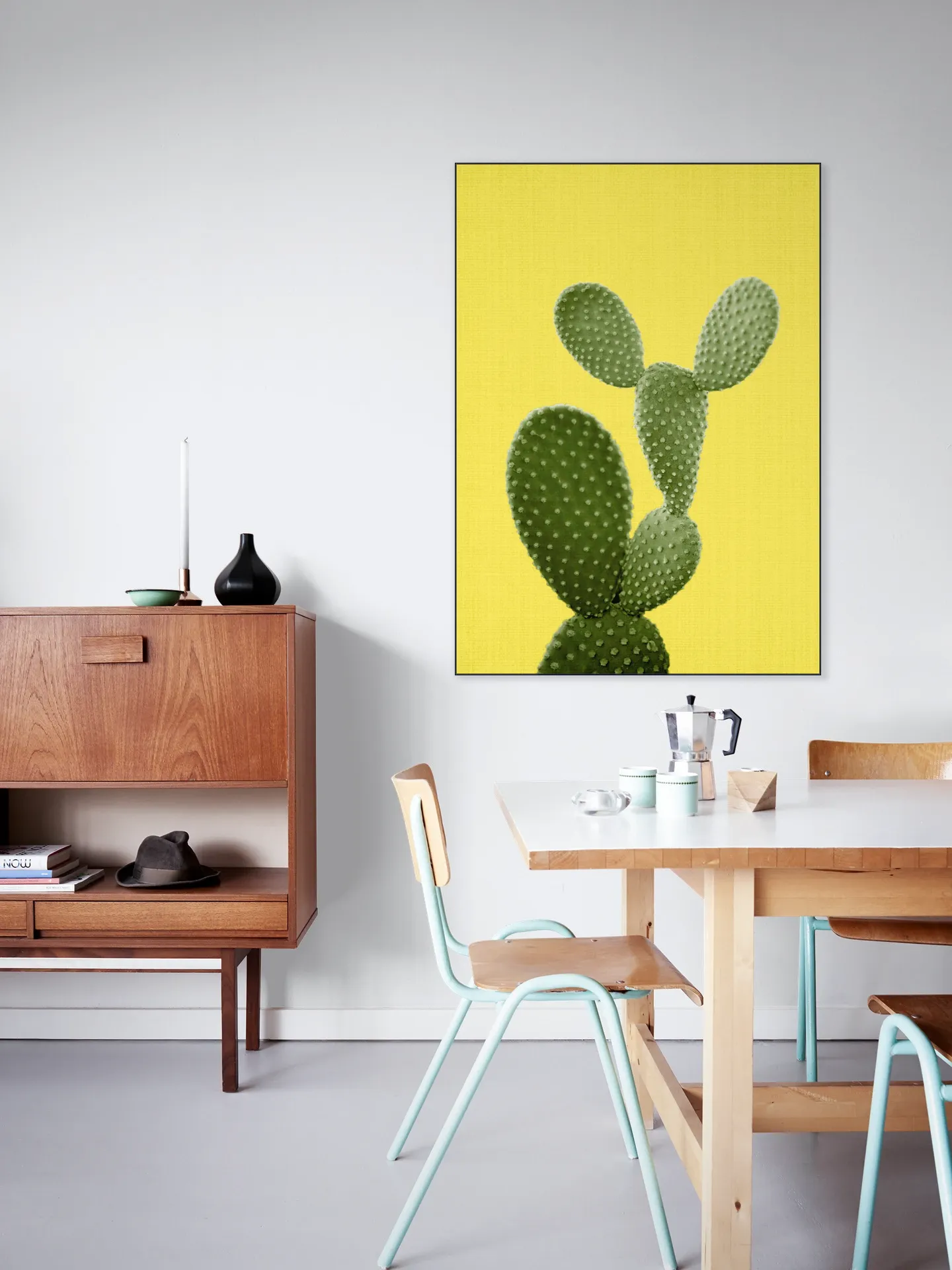 Cactus Yellow Print 87