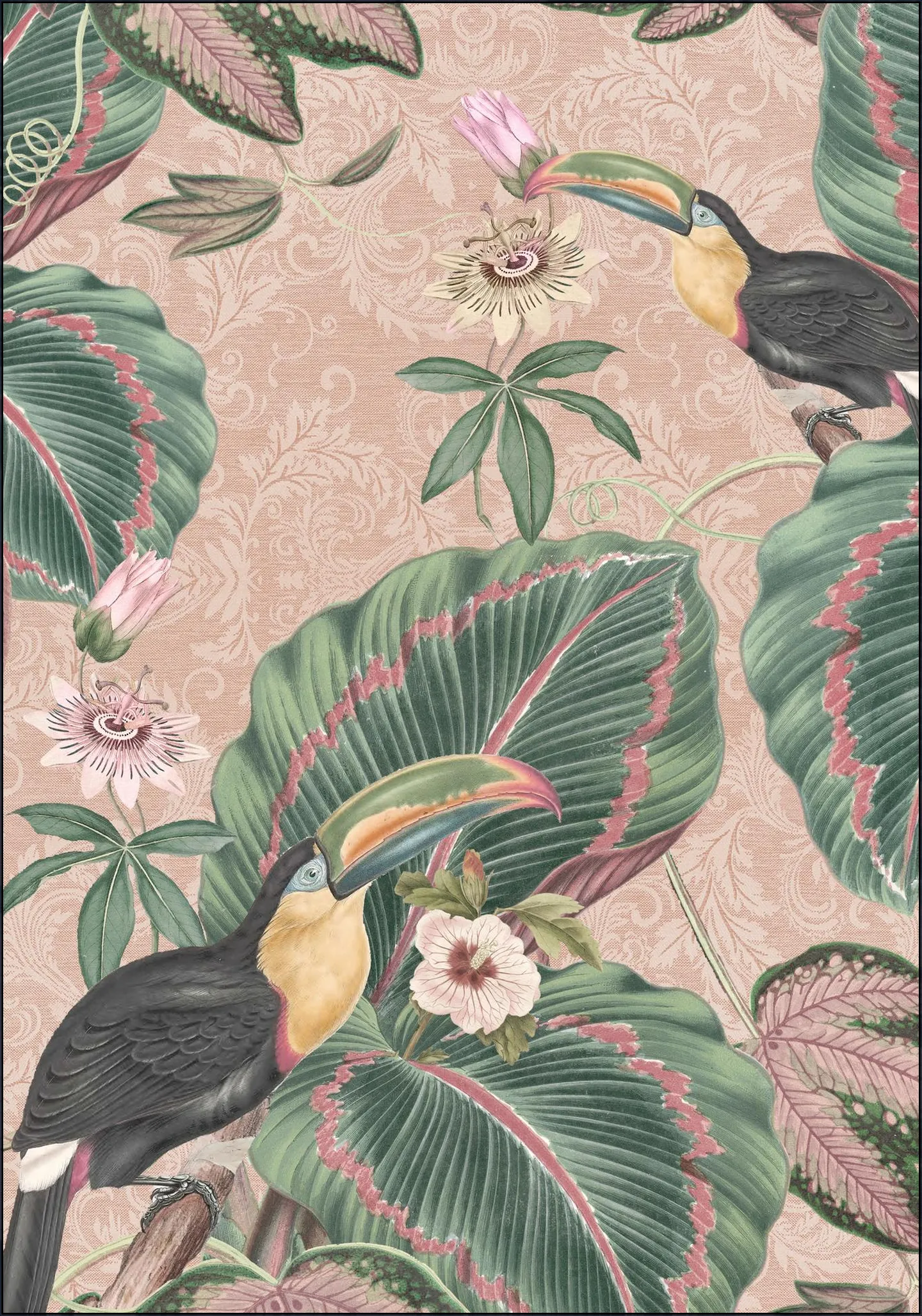 Tropical Jungle Toucans