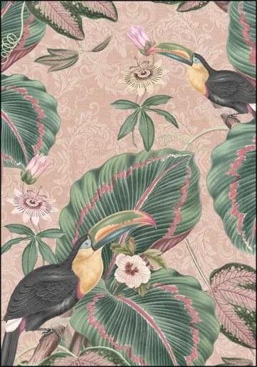 Tropical Jungle Toucans