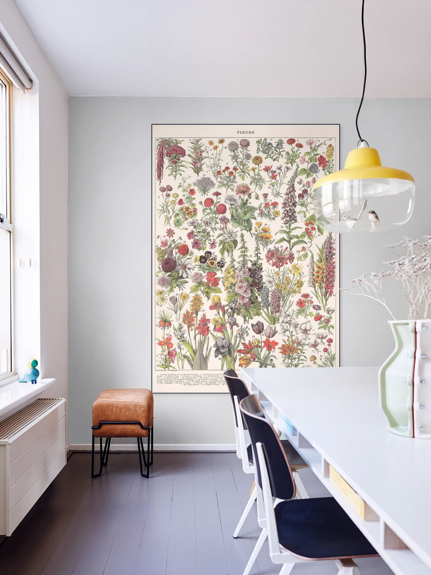 Fleurs Larousse print