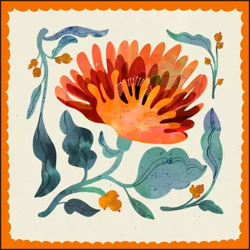 Orange Flower