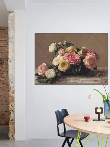 Roses in a Dish
