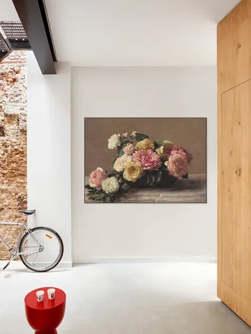 Roses in a Dish