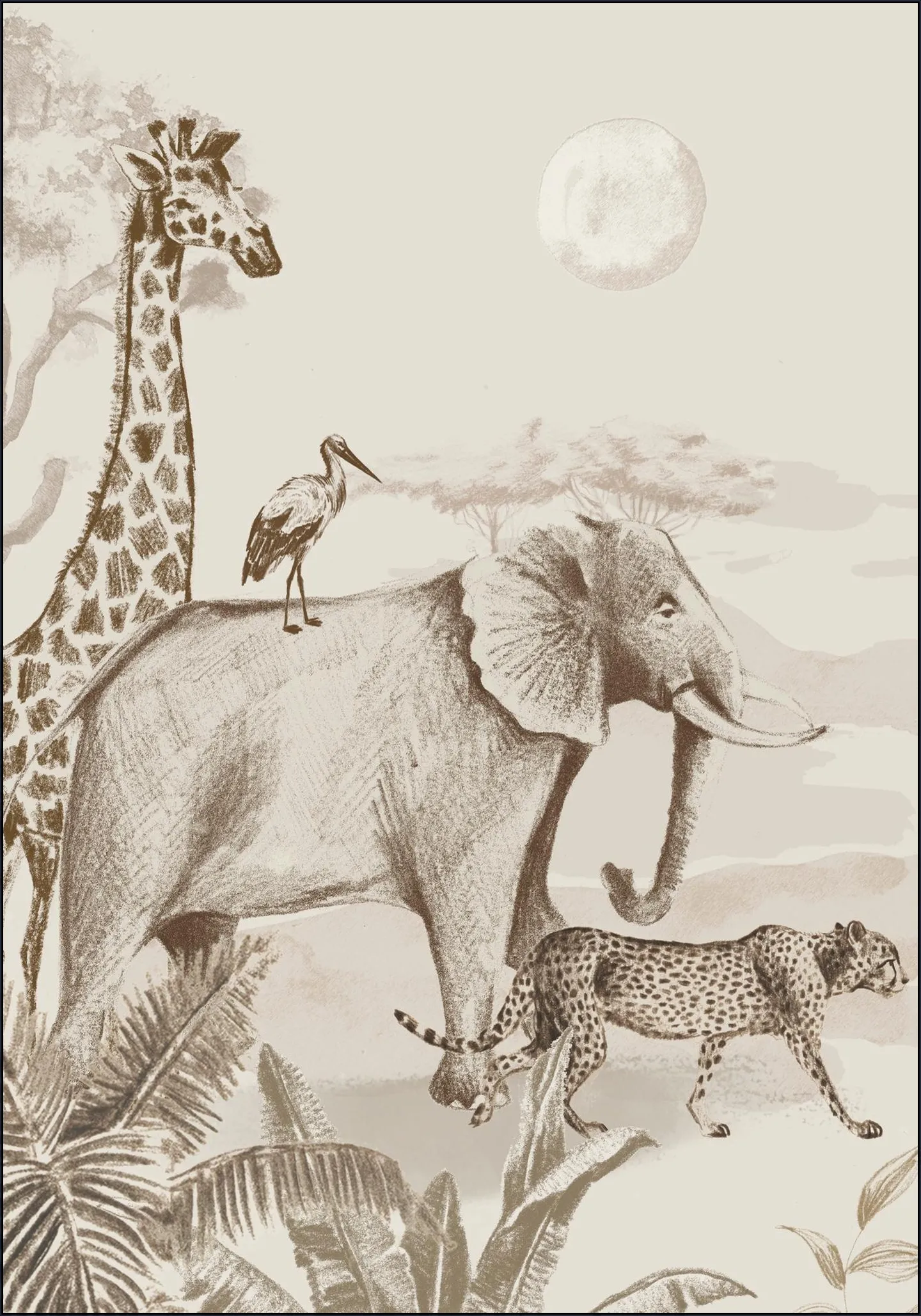 Vintage Jungle Parade