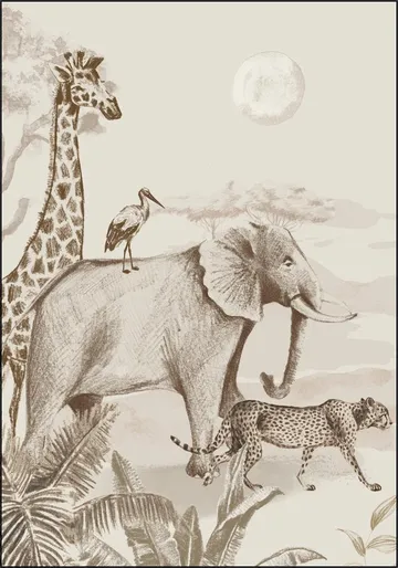 Vintage Jungle Parade