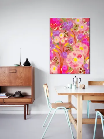 Puffy Abstract Flower Garden