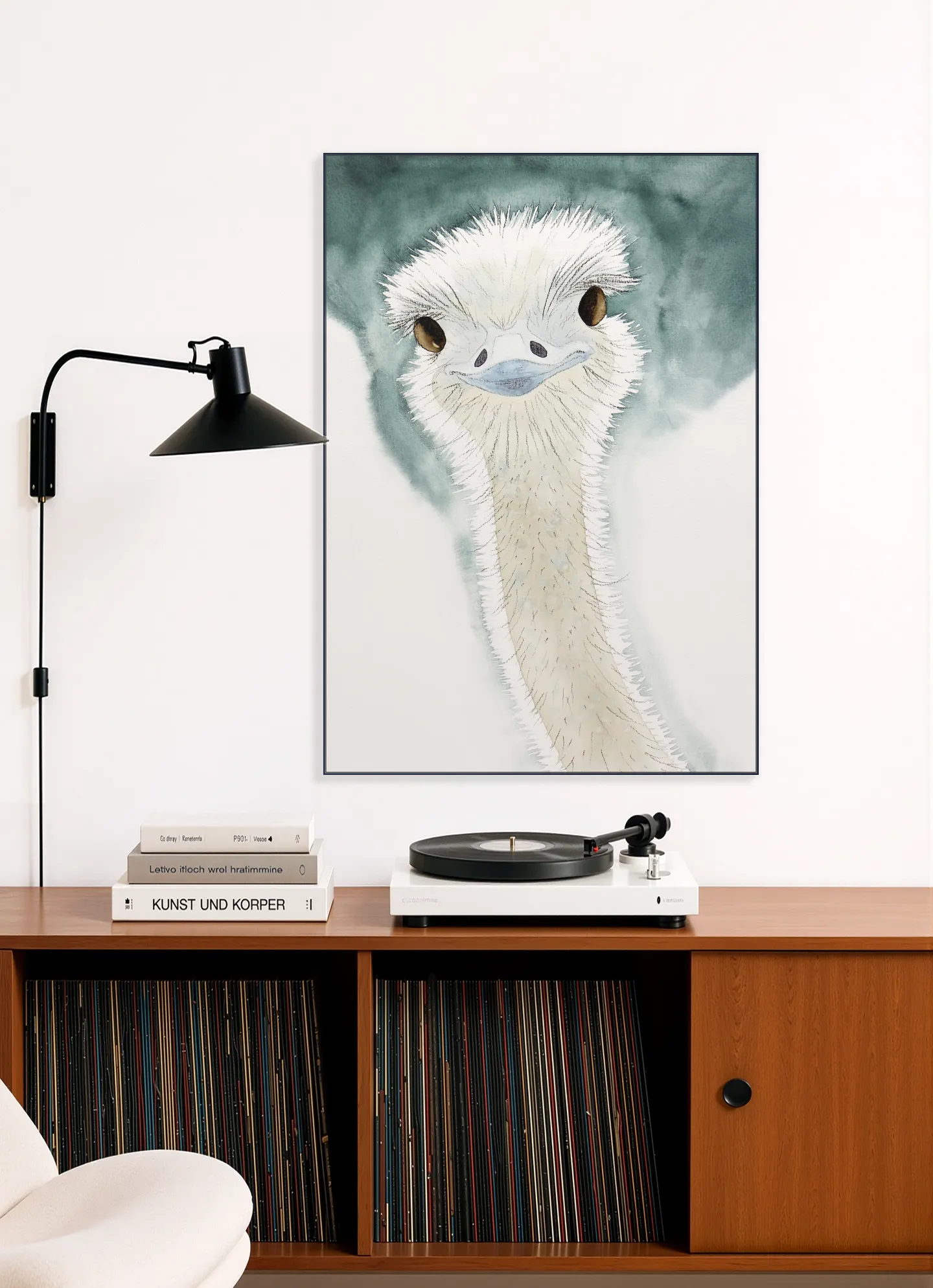 Happy Ostrich