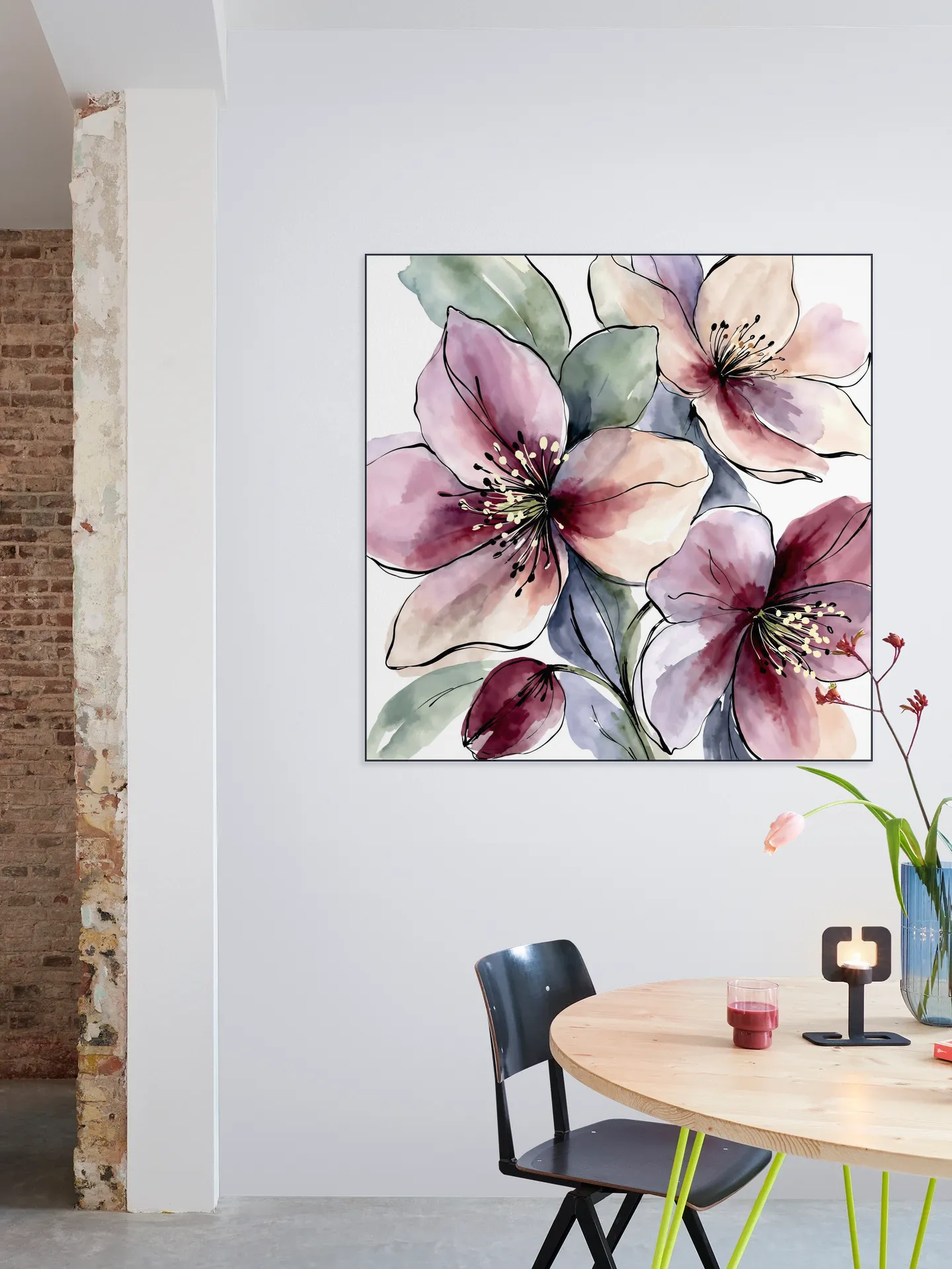 Elegant Helleborus Flowers