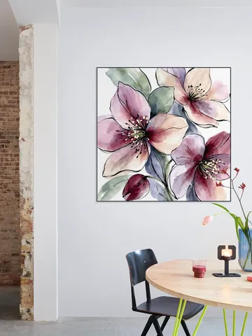 Elegant Helleborus Flowers