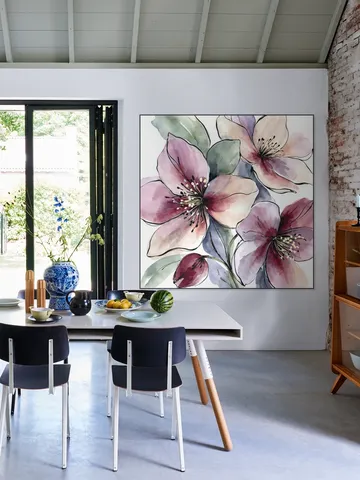 Elegant Helleborus Flowers