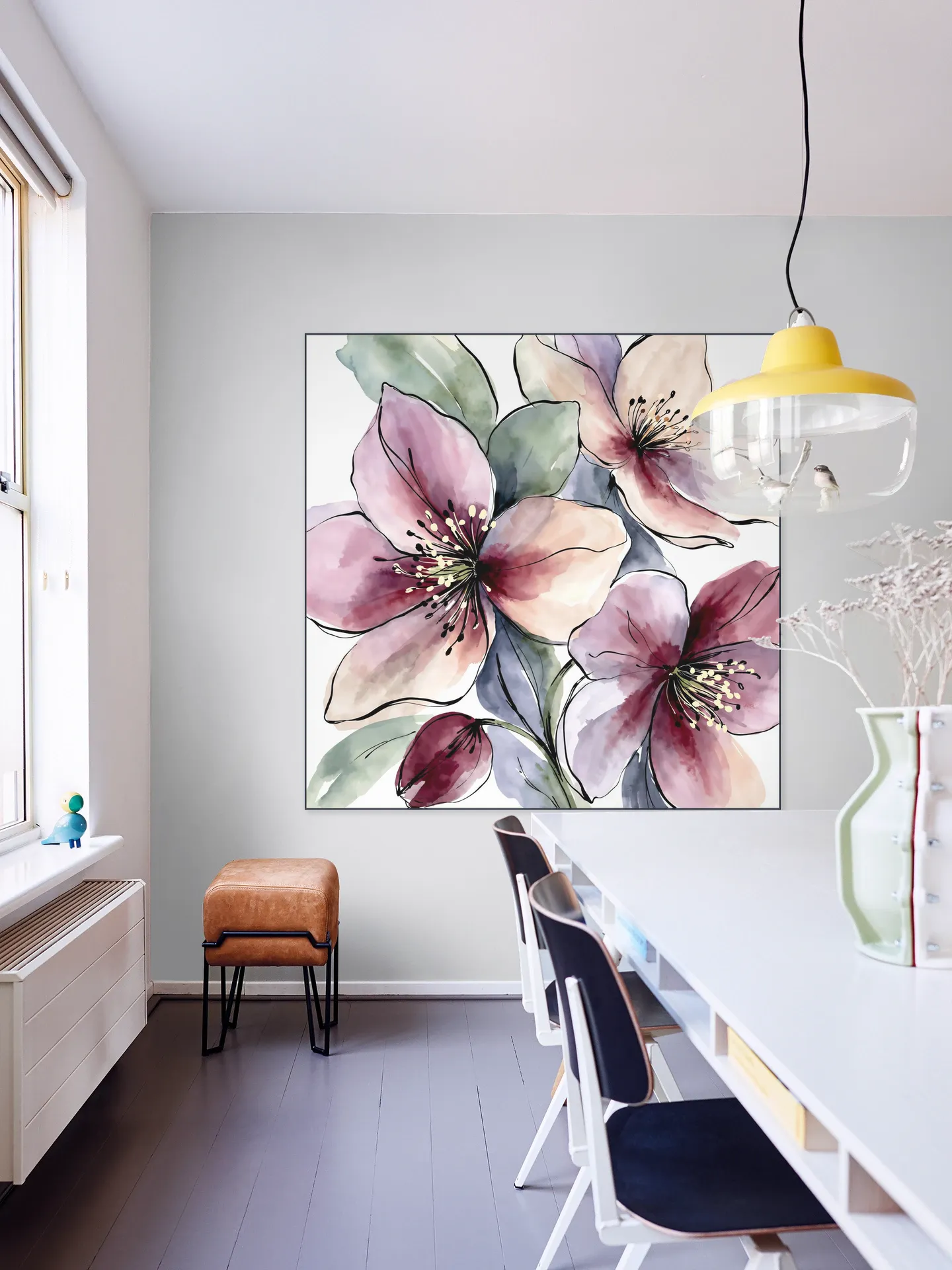 Elegant Helleborus Flowers