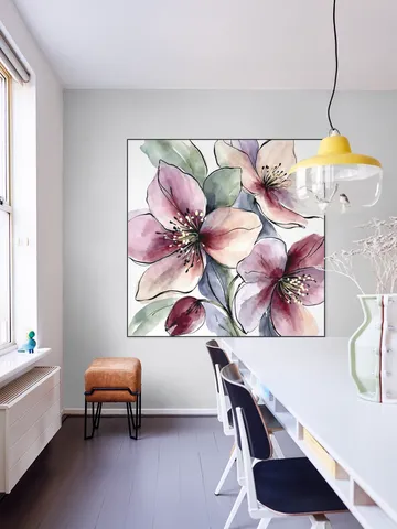 Elegant Helleborus Flowers