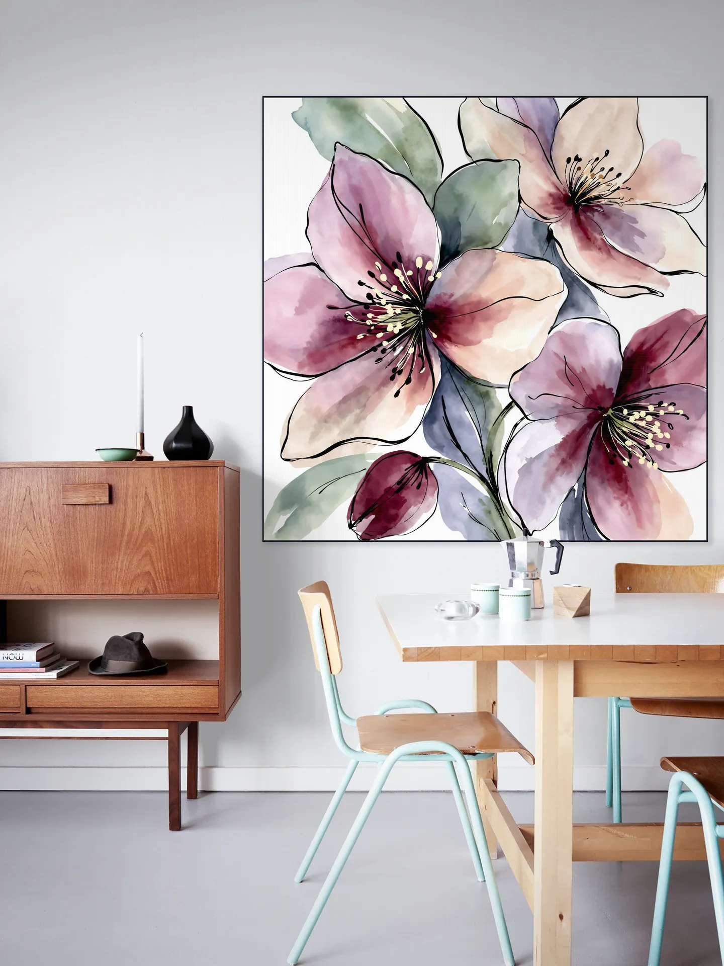 Elegant Helleborus Flowers