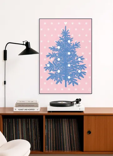 Let it snow . Pink Blue 