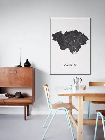 Cardiff City Map