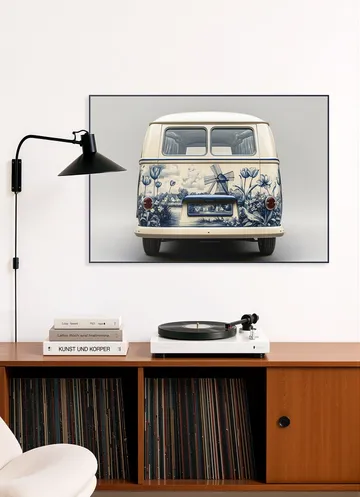 Delft Blue VW Bus 2