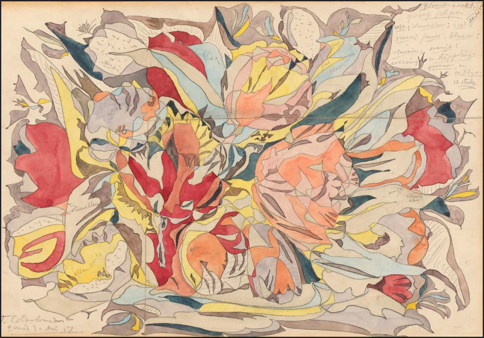 Abstract Flowers