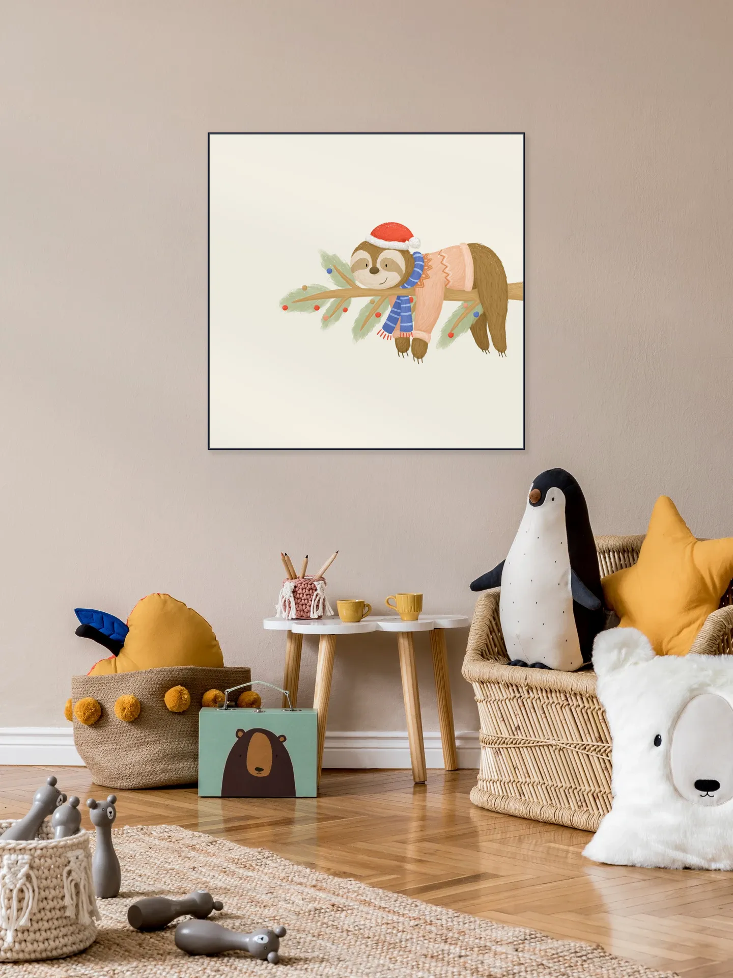 Christmas Sloth
