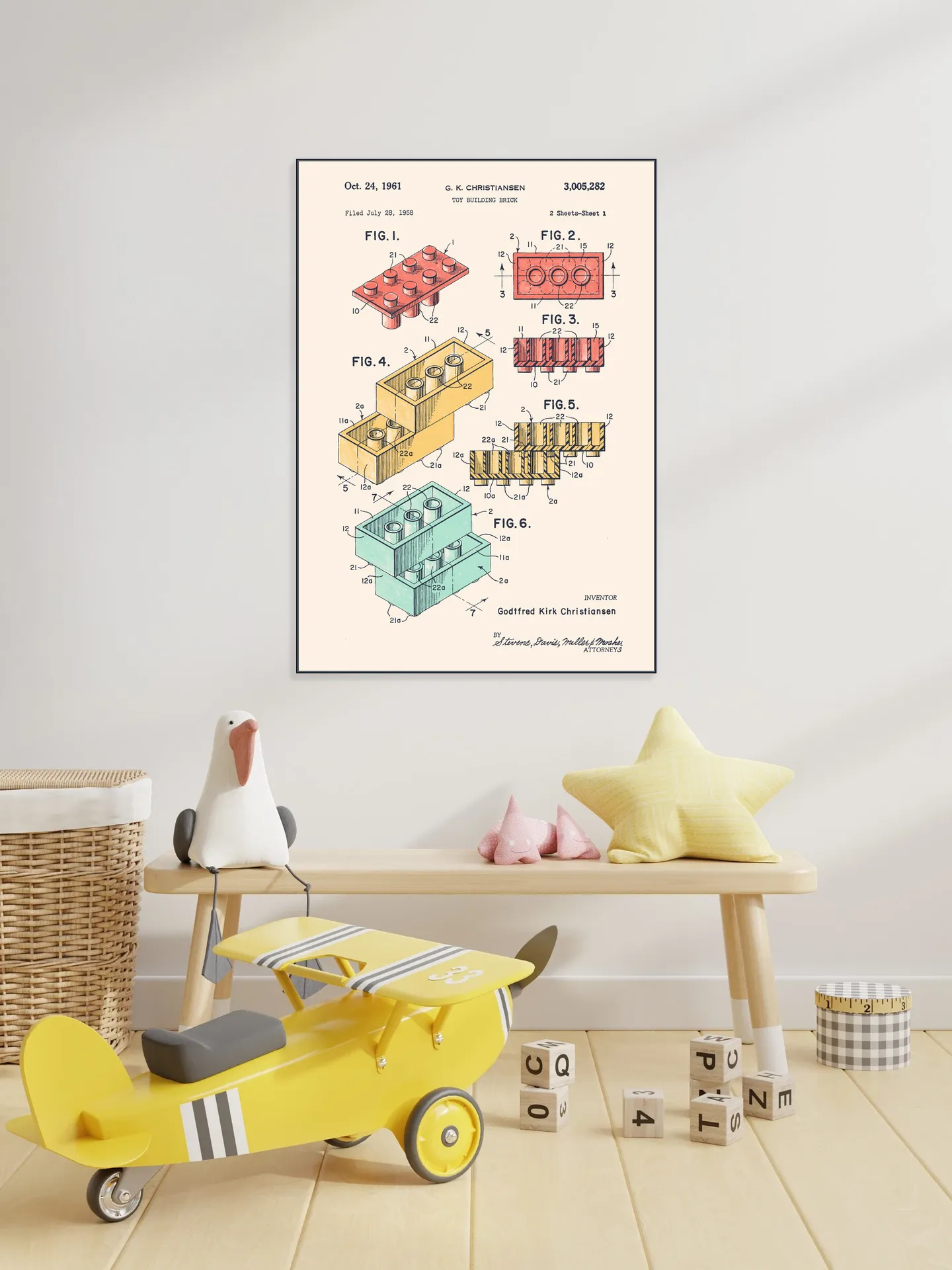 Lego Print Color