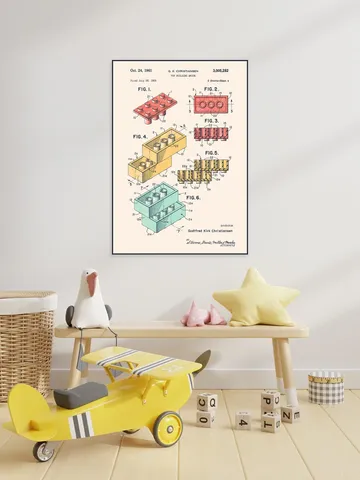 Lego Print Color