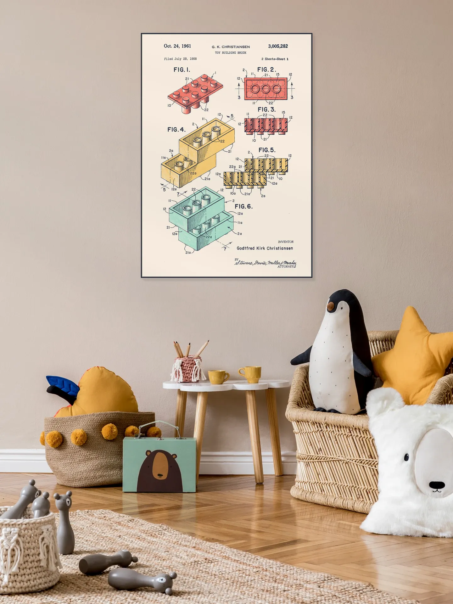 Lego Print Color