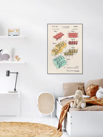 Lego Print Color