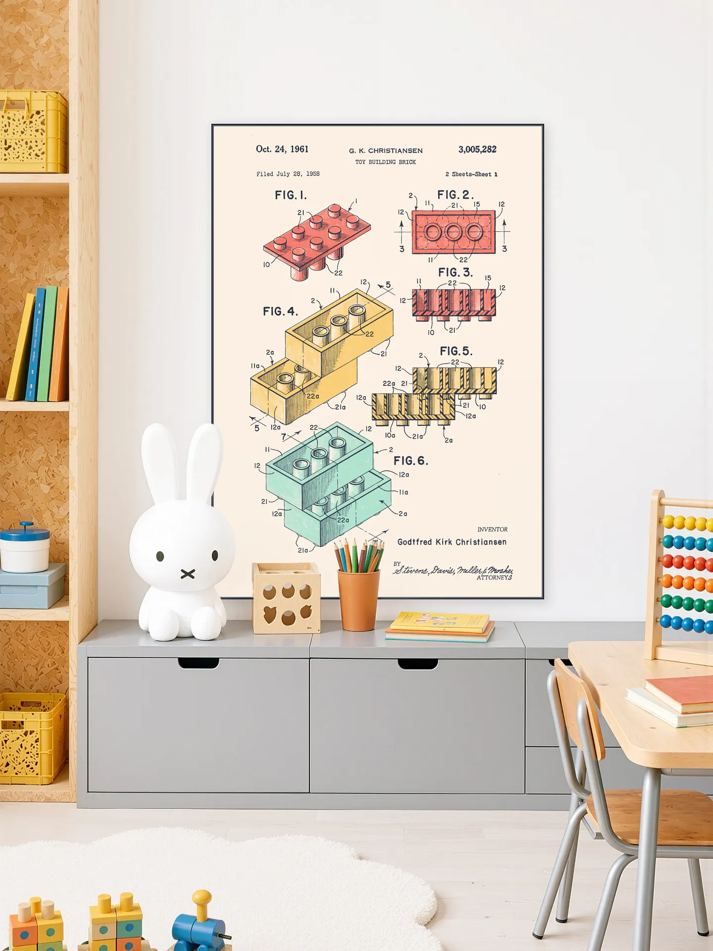 Lego Print Color