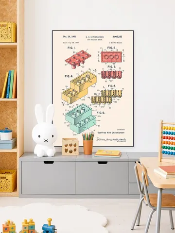 Lego Print Color
