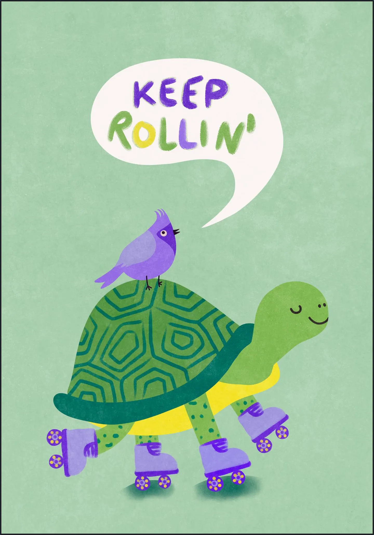 Turte With Bird - Keep Rollin