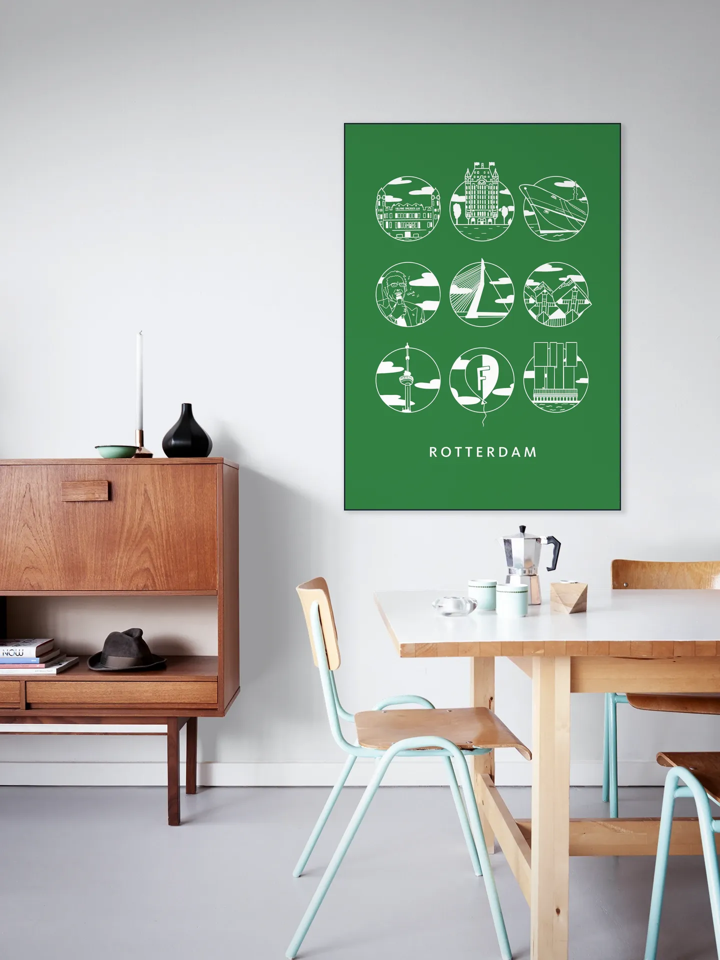 Rotterdam Icons - Mono