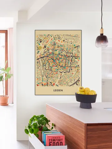 Leiden Mosaic Map