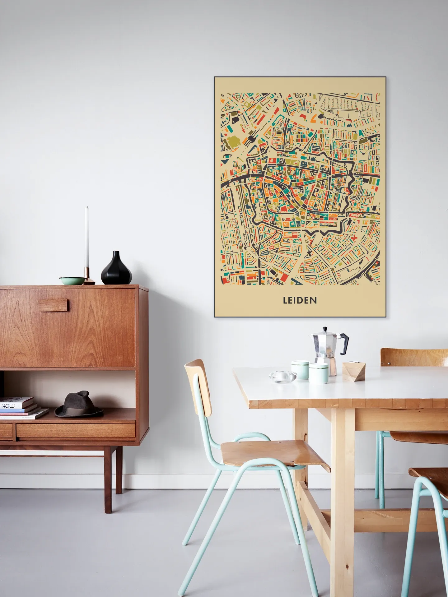 Leiden Mosaic Map