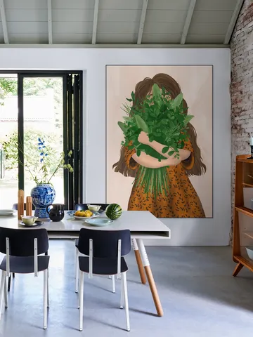 Girl With Posy