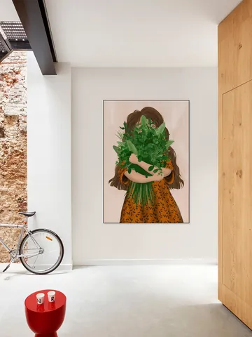 Girl With Posy