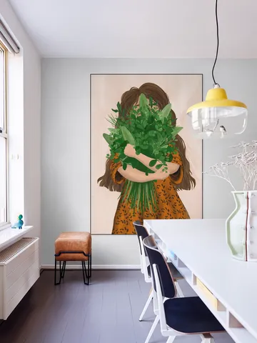 Girl With Posy