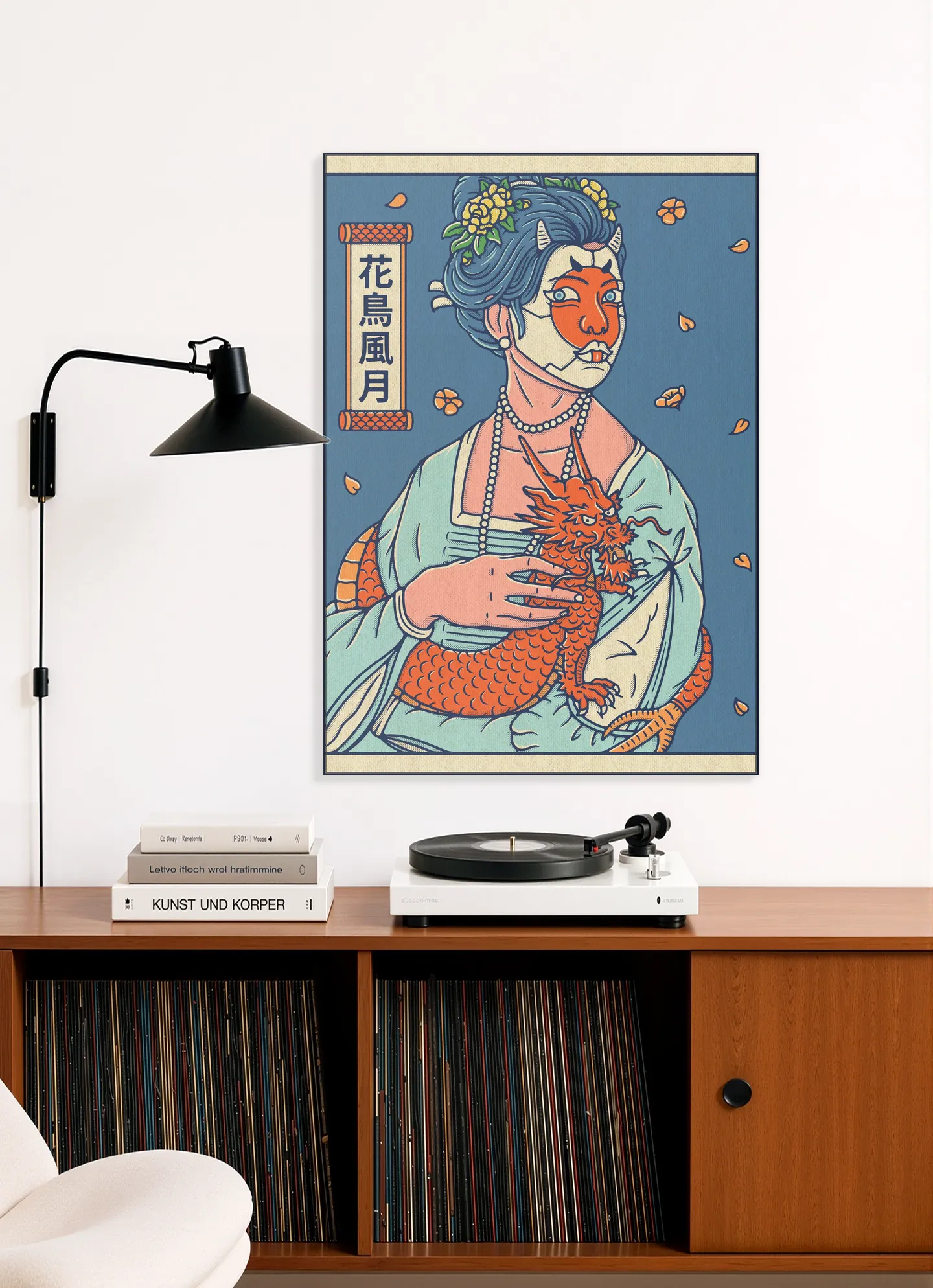 Lady with the Dragon