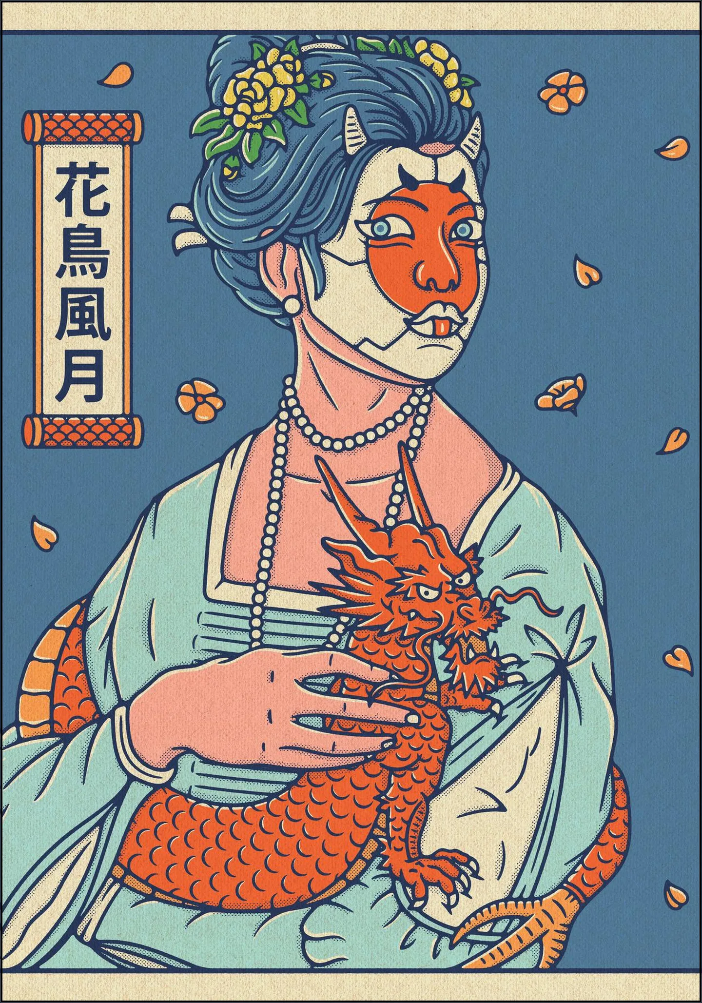 Lady with the Dragon