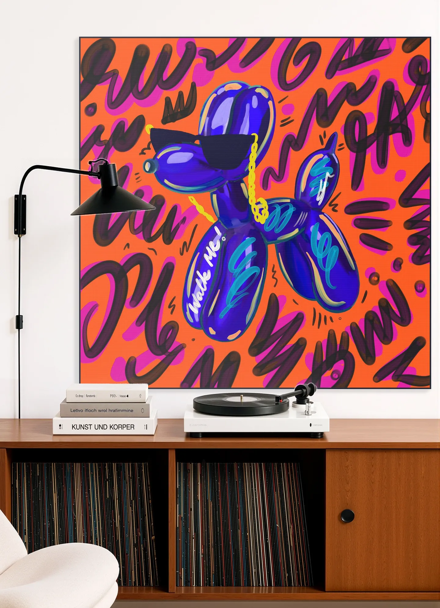 Balloon Dog - Orange
