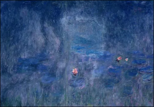 Les Nymphéas: Reflets d'arbres