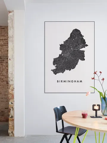 Birmingham City Map