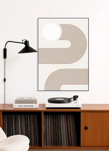Beige Arc Poster No.2