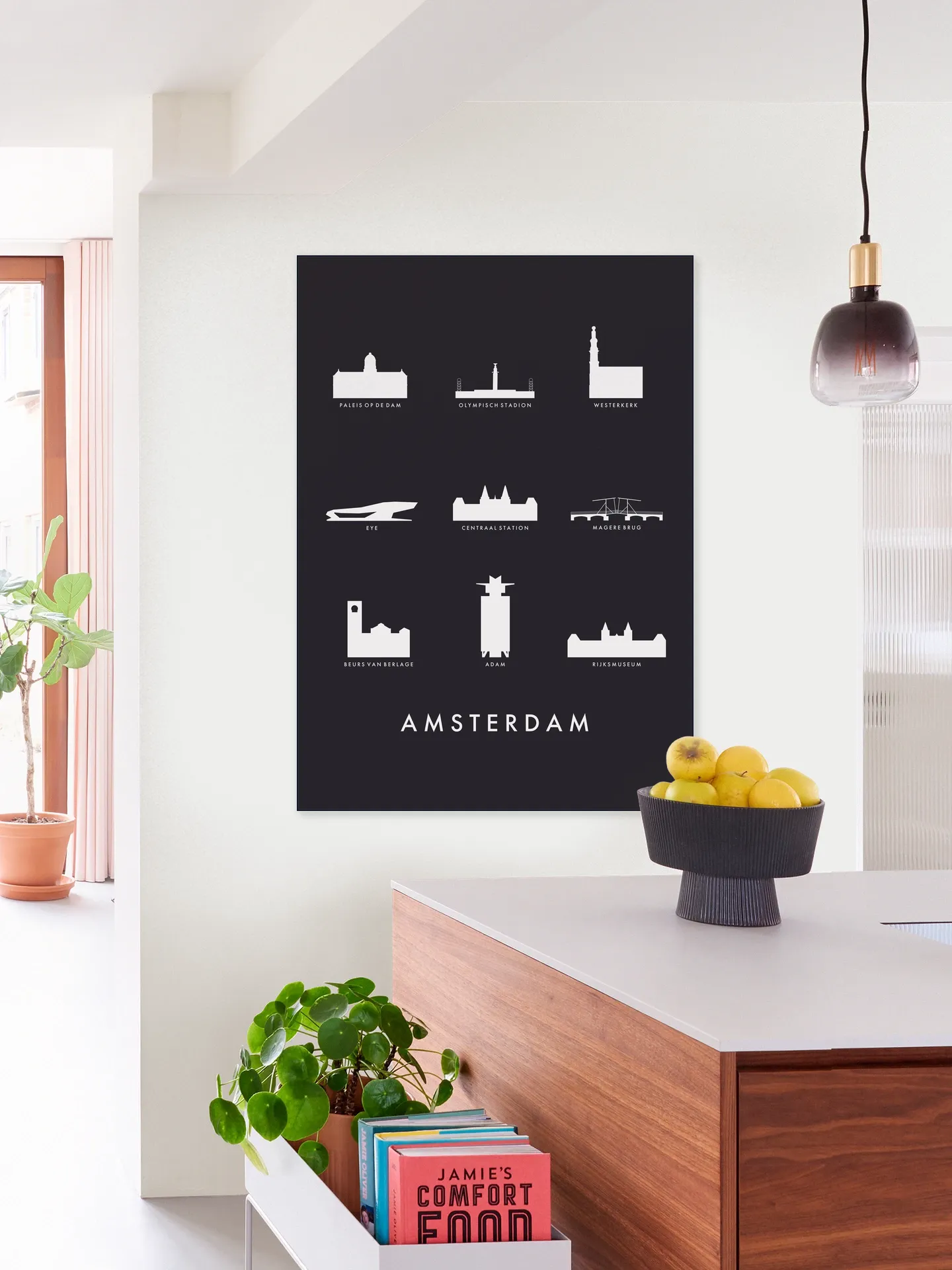 Amsterdam Architecture black