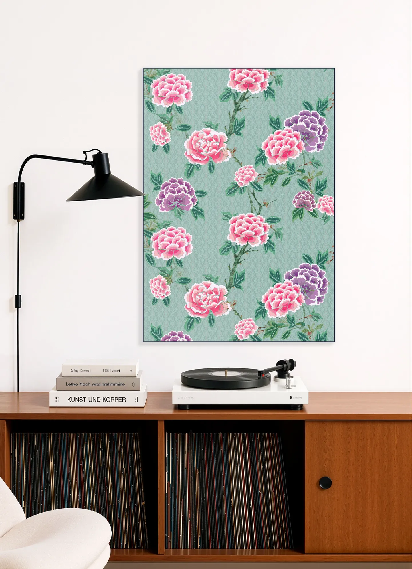 Chinoiserie Peonie Florals